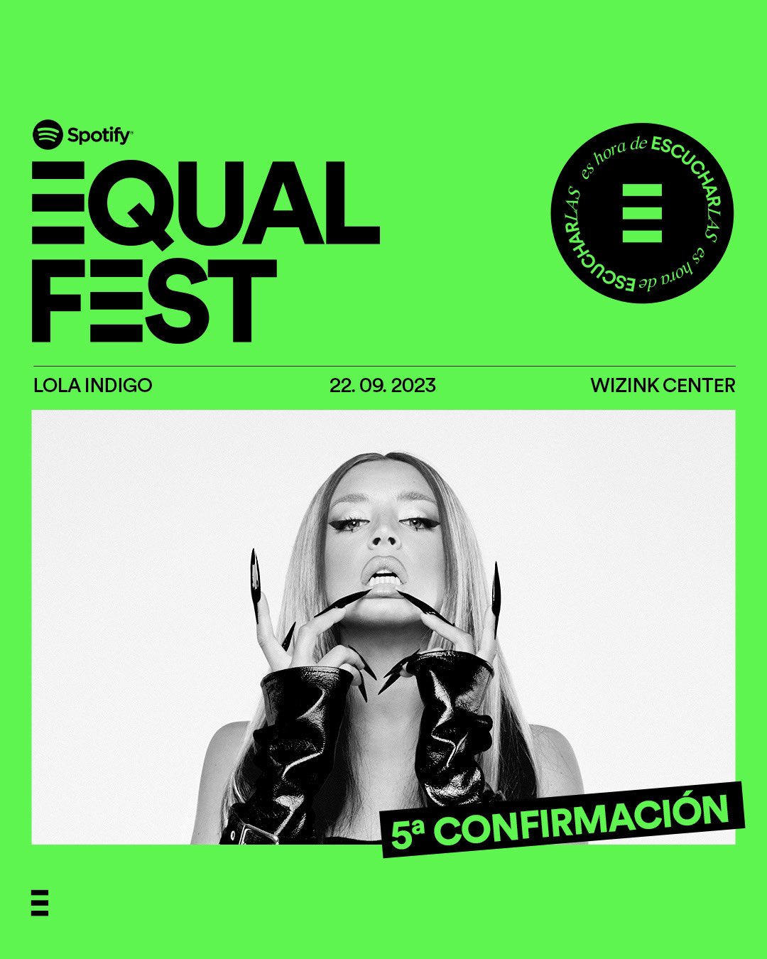 Lola Índigo - Spotify Equal Fest 2023