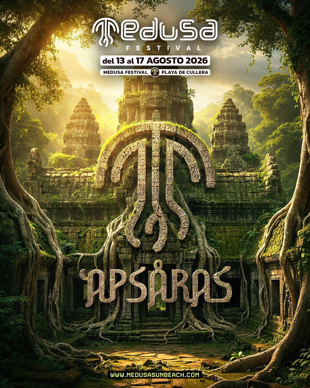 Fashion House With Medusa Logo 2026.Medusa Festival 2026 expone su nueva temática, APSARAS